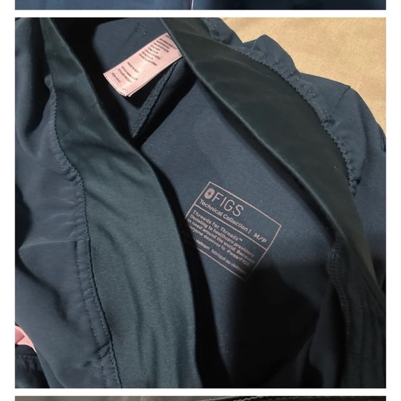 FIGS HIGH WAISTED LIVINGSTON SCRUB BOTTOMS - Picture 3 of 5